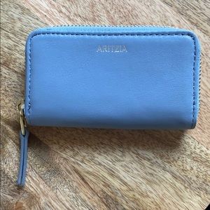 EUC/LIKENEW Aritzia Leather Card Holder/Coin Purse